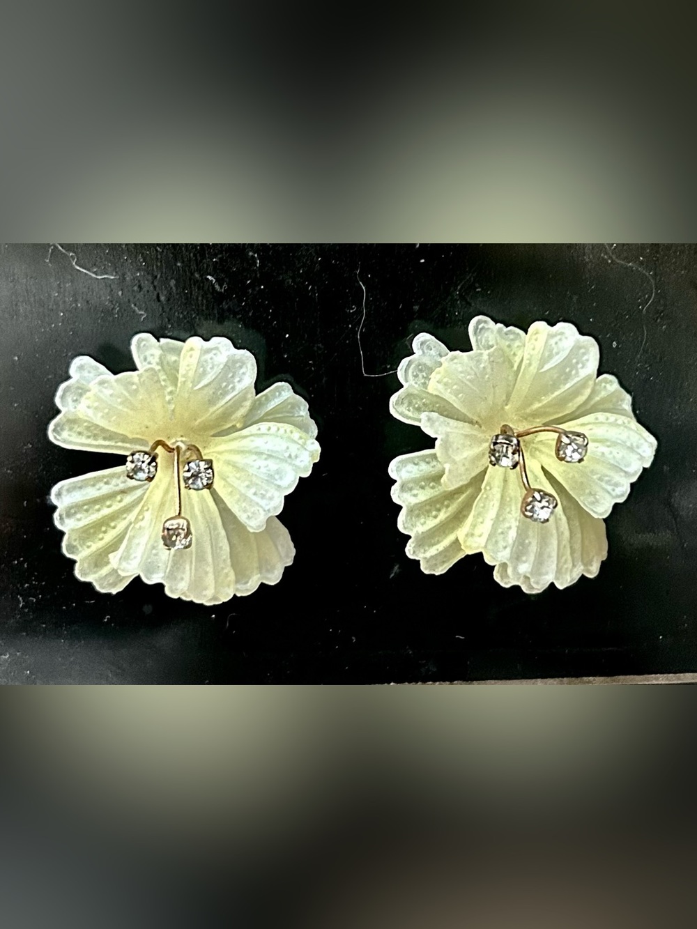 Gorgeous vintage 1950s–1960s Austrian costume jewelry earrings,
- Women Jewelr